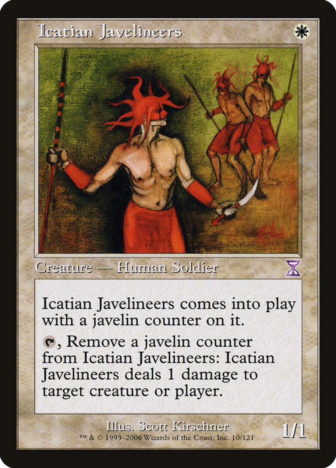 Icatian Javelineers [Time Spiral Timeshifted] | Game Master's Emporium (The New GME)