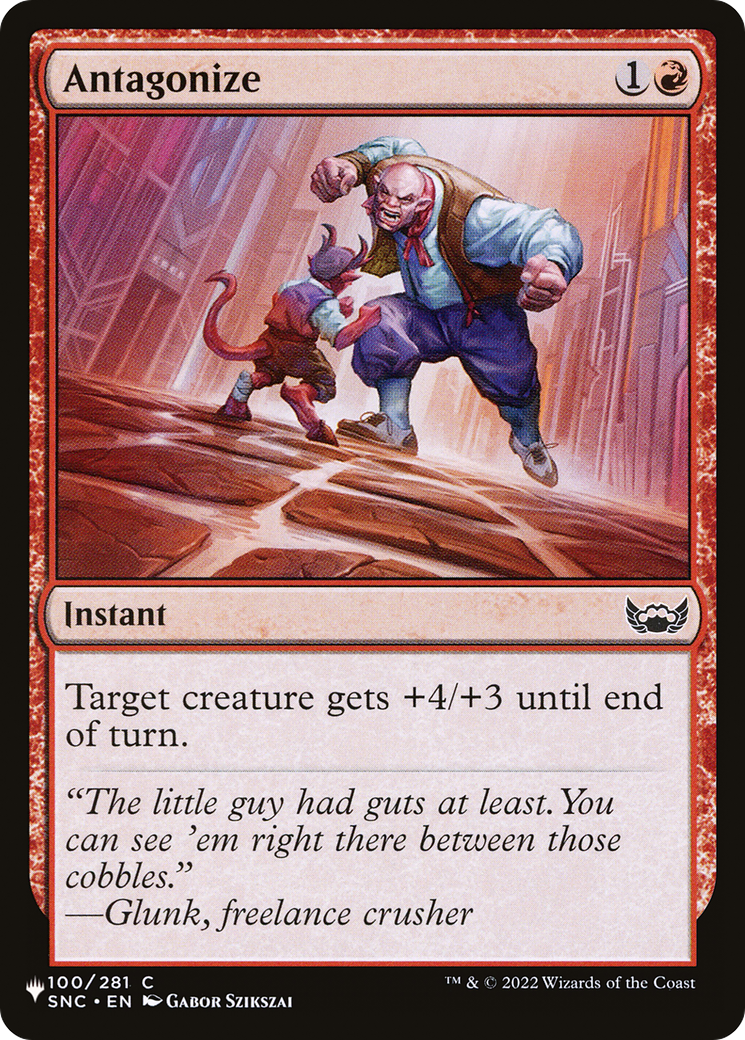 Antagonize [The List] | Game Master's Emporium (The New GME)