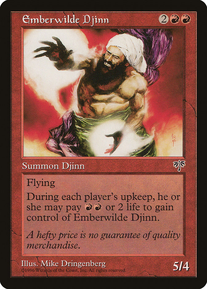 Emberwilde Djinn [Mirage] | Game Master's Emporium (The New GME)