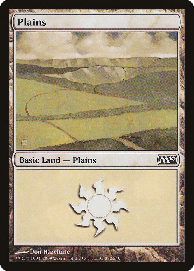 Plains (232) [Magic 2010] | Game Master's Emporium (The New GME)