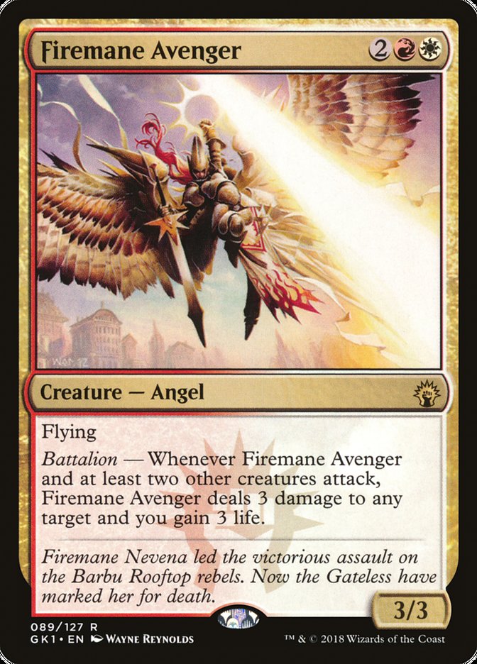 Firemane Avenger [Guilds of Ravnica Guild Kit] | Game Master's Emporium (The New GME)