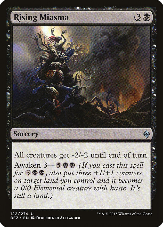 Rising Miasma [Battle for Zendikar] | Game Master's Emporium (The New GME)