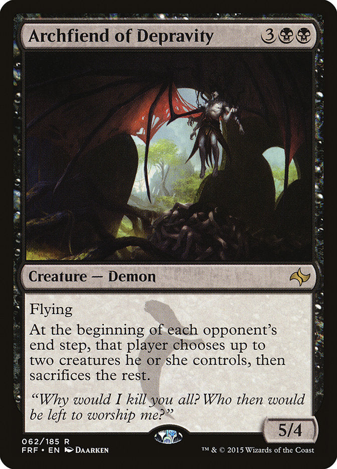 Archfiend of Depravity [Fate Reforged] | Game Master's Emporium (The New GME)