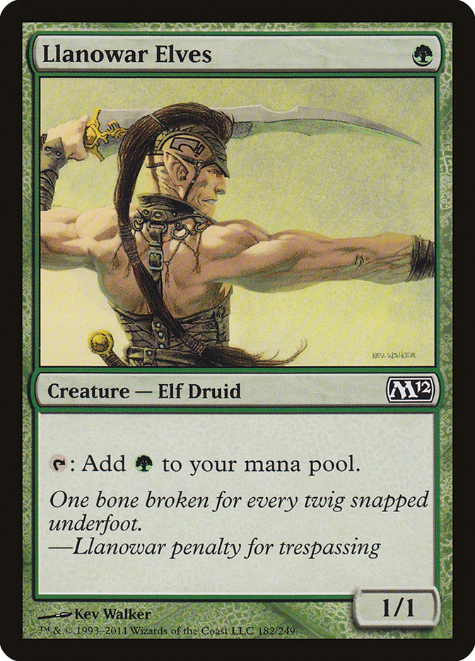 Llanowar Elves [Magic 2012] | Game Master's Emporium (The New GME)