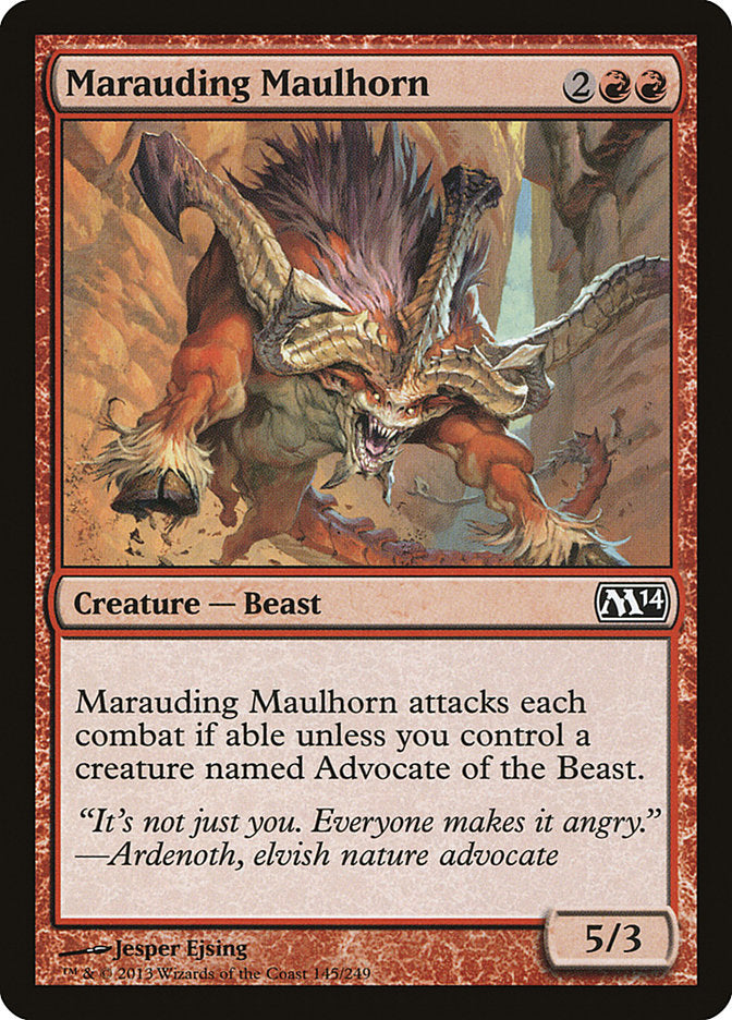 Marauding Maulhorn [Magic 2014] | Game Master's Emporium (The New GME)