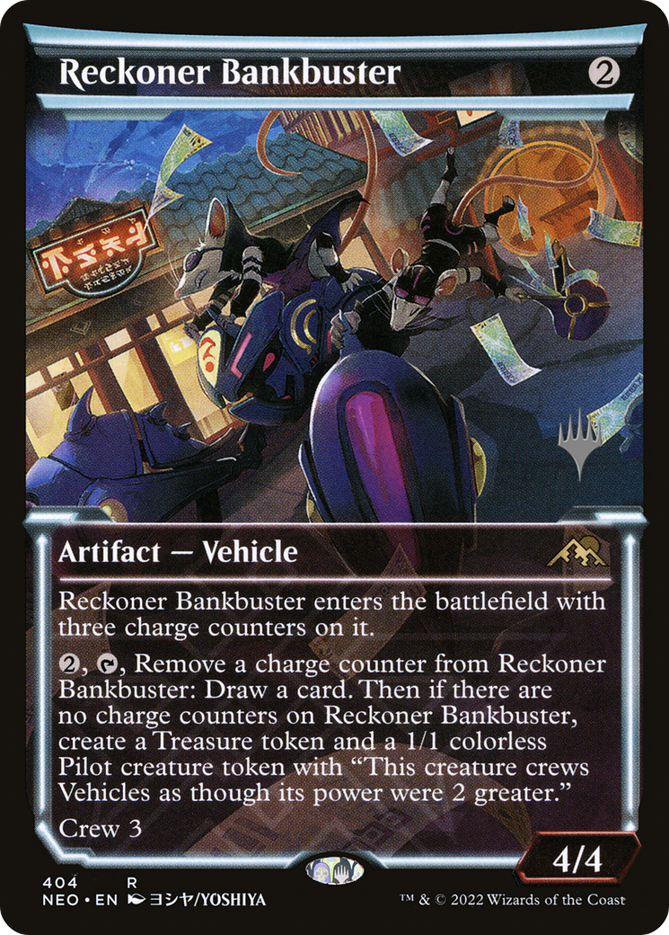 Reckoner Bankbuster (Showcase) [The Brothers' War Promos] | Game Master's Emporium (The New GME)