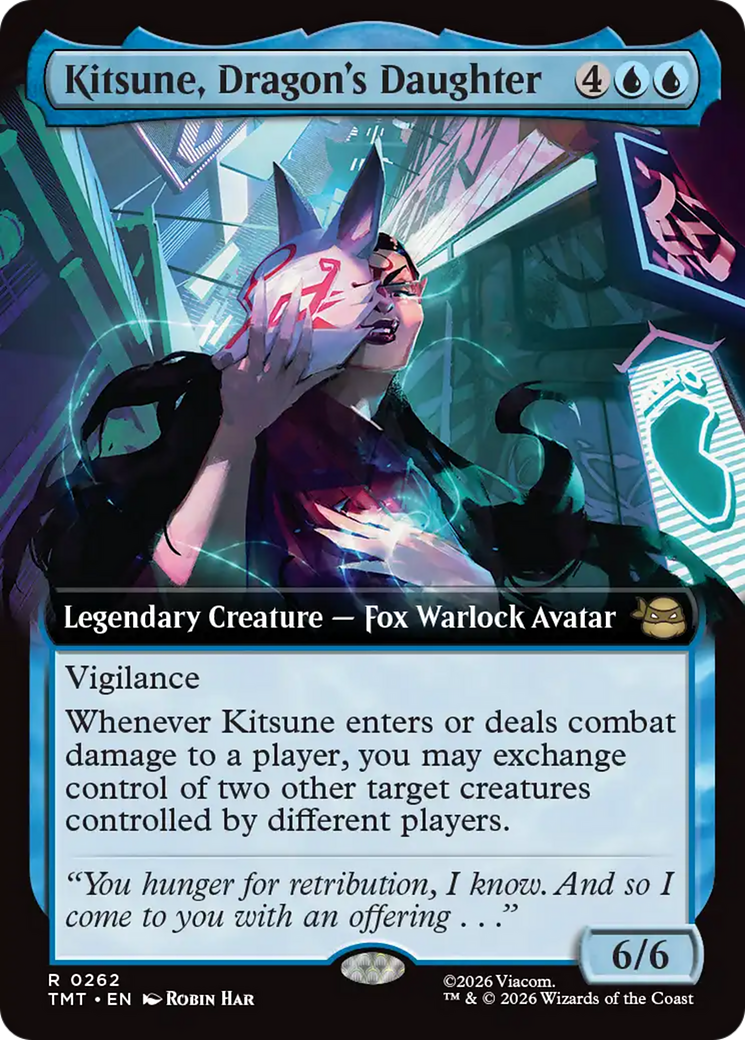 Kitsune, Dragon's Daughter (Extended Art) [Teenage Mutant Ninja Turtles] | Game Master's Emporium (The New GME)