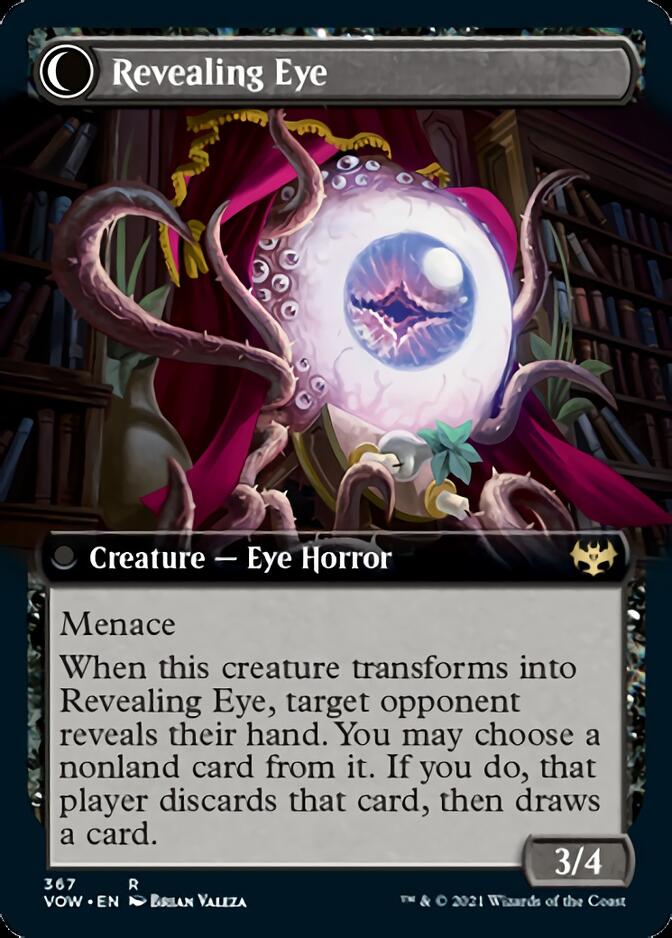 Concealing Curtains // Revealing Eye (Extended Art) [Innistrad: Crimson Vow] | Game Master's Emporium (The New GME)