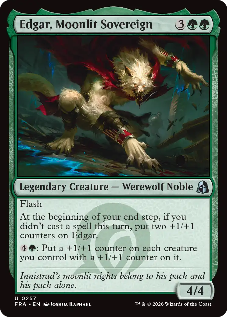 Edgar, Moonlit Sovereign [Reality Fracture] | Game Master's Emporium (The New GME)