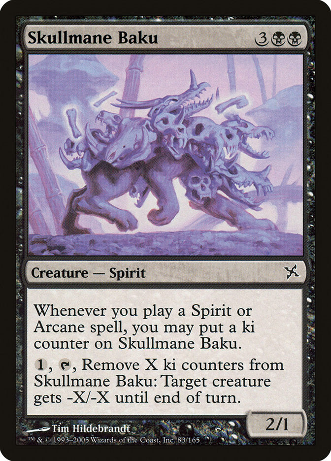 Skullmane Baku [Betrayers of Kamigawa] | Game Master's Emporium (The New GME)