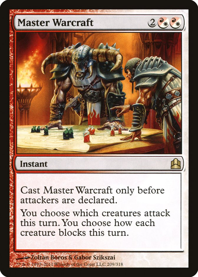 Master Warcraft [Commander 2011] | Game Master's Emporium (The New GME)