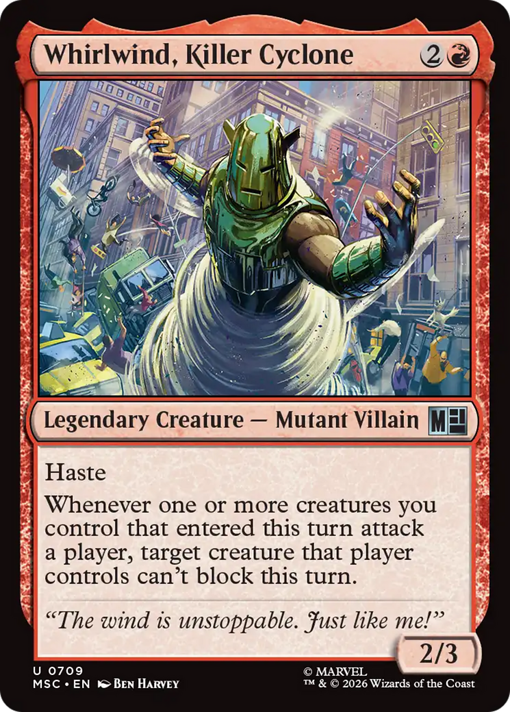 Whirlwind, Killer Cyclone [Marvel Super Heroes Commander] | Game Master's Emporium (The New GME)