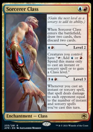 Sorcerer Class (Promo Pack) [Dungeons & Dragons: Adventures in the Forgotten Realms Promos] | Game Master's Emporium (The New GME)
