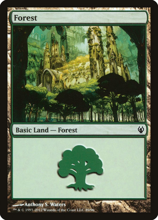 Forest (89) [Duel Decks: Izzet vs. Golgari] | Game Master's Emporium (The New GME)
