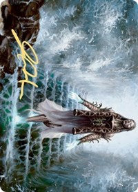 Karfell Harbinger Art Card (Gold-Stamped Signature) [Kaldheim Art Series] | Game Master's Emporium (The New GME)