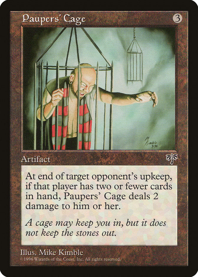 Paupers' Cage [Mirage] | Game Master's Emporium (The New GME)