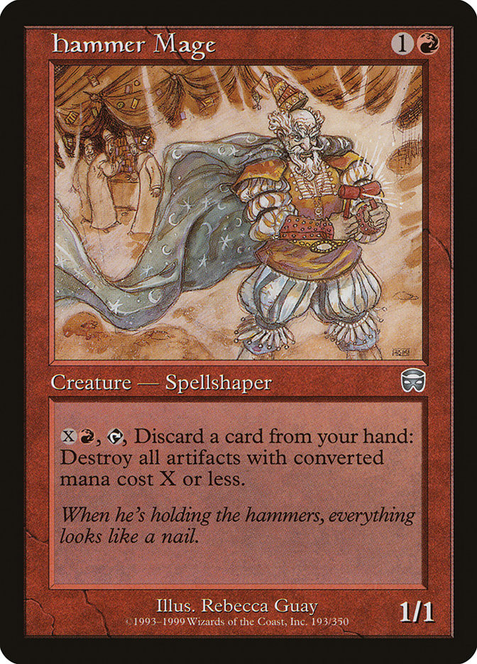 Hammer Mage [Mercadian Masques] | Game Master's Emporium (The New GME)