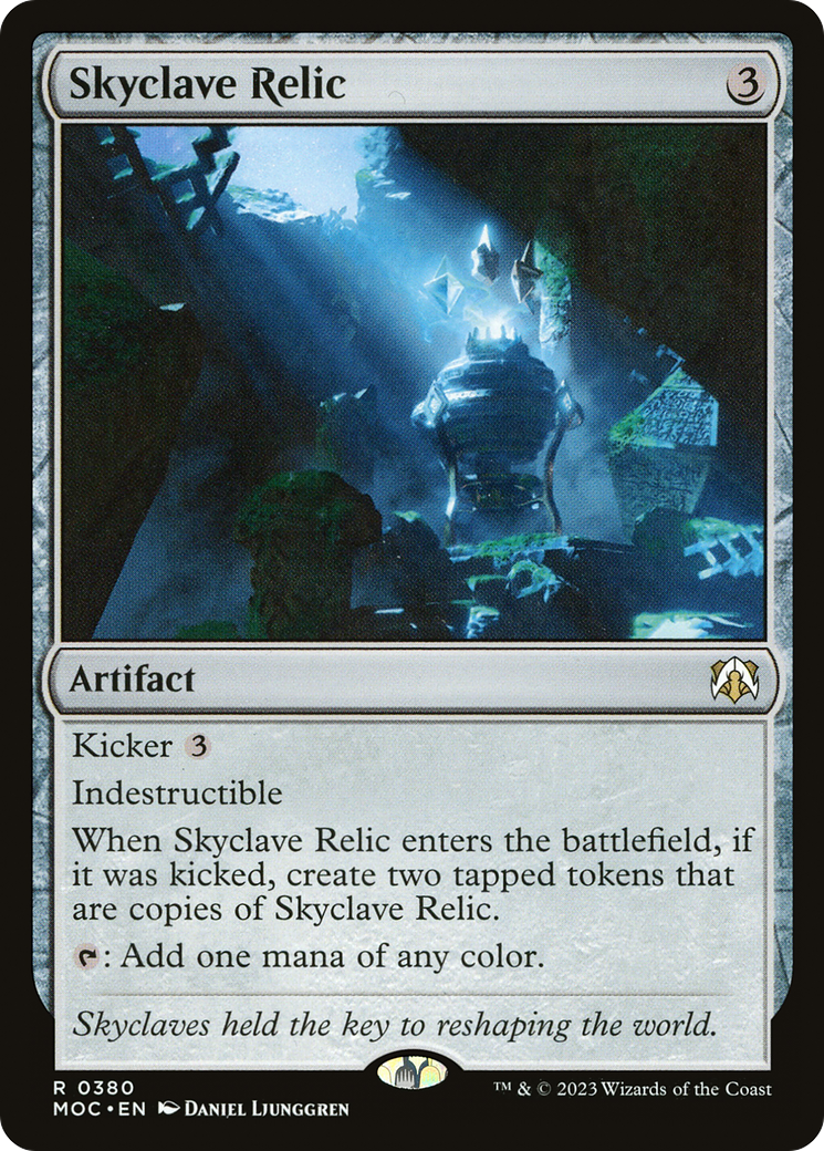 Skyclave Relic [March of the Machine Commander] | Game Master's Emporium (The New GME)