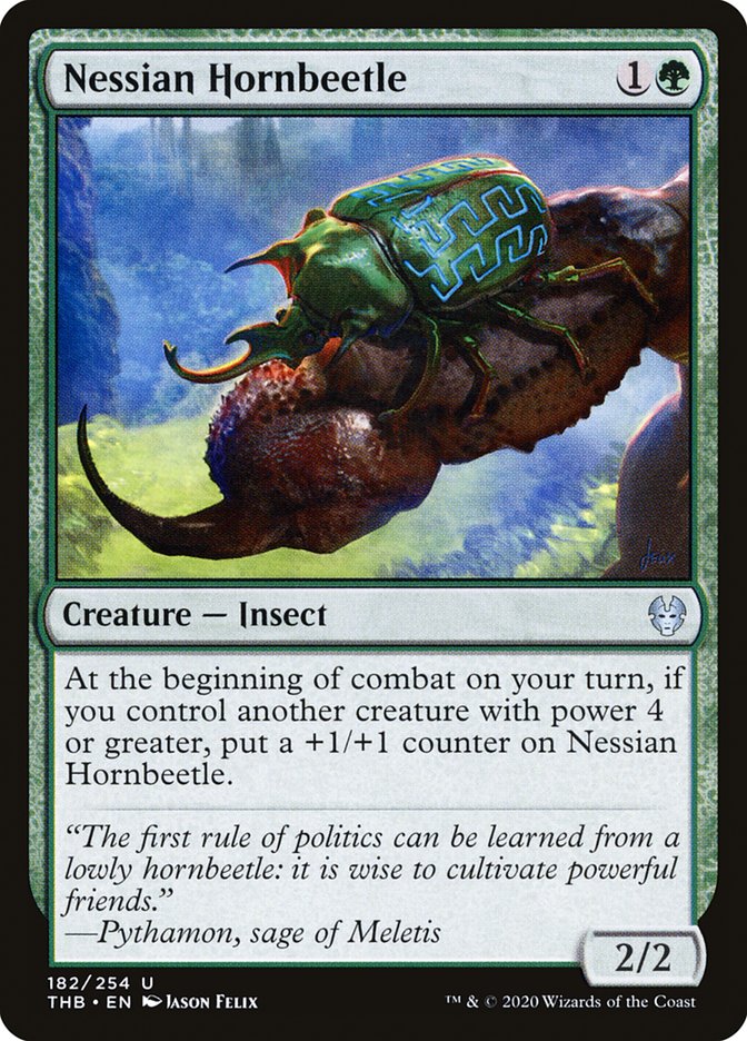 Nessian Hornbeetle [Theros Beyond Death] | Game Master's Emporium (The New GME)