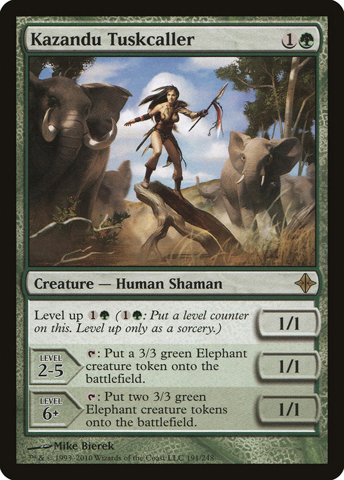 Kazandu Tuskcaller [Rise of the Eldrazi] | Game Master's Emporium (The New GME)