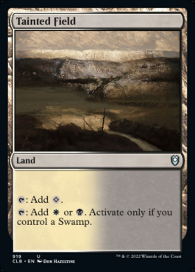 Tainted Field [Commander Legends: Battle for Baldur's Gate] | Game Master's Emporium (The New GME)