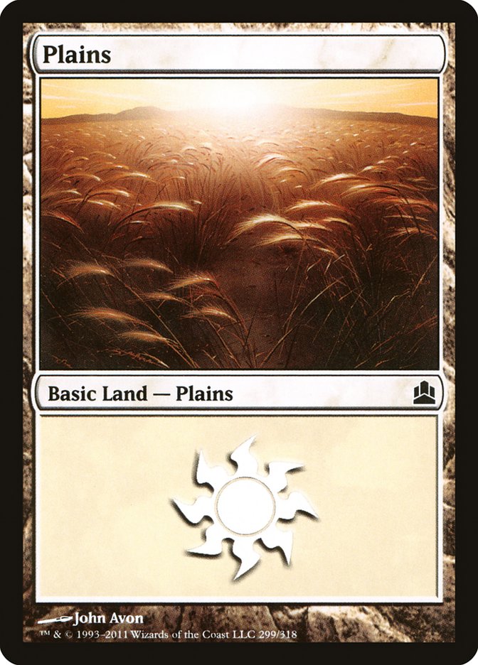 Plains (299) [Commander 2011] | Game Master's Emporium (The New GME)