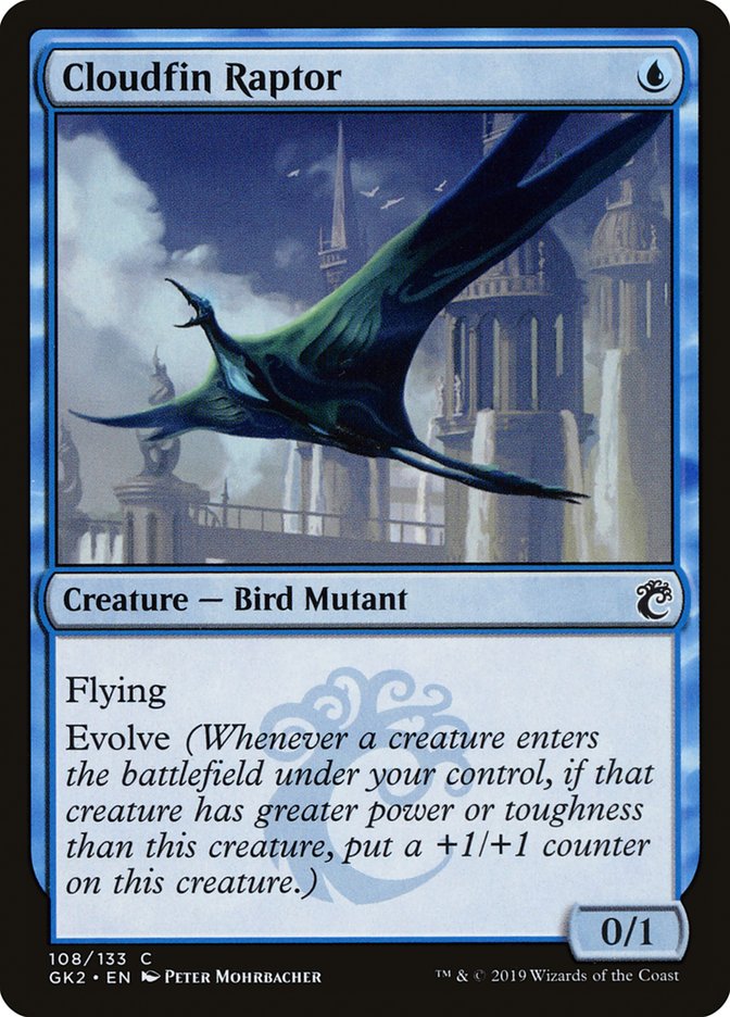 Cloudfin Raptor [Ravnica Allegiance Guild Kit] | Game Master's Emporium (The New GME)