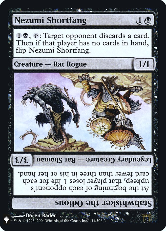 Nezumi Shortfang // Stabwhisker the Odious [Mystery Booster] | Game Master's Emporium (The New GME)