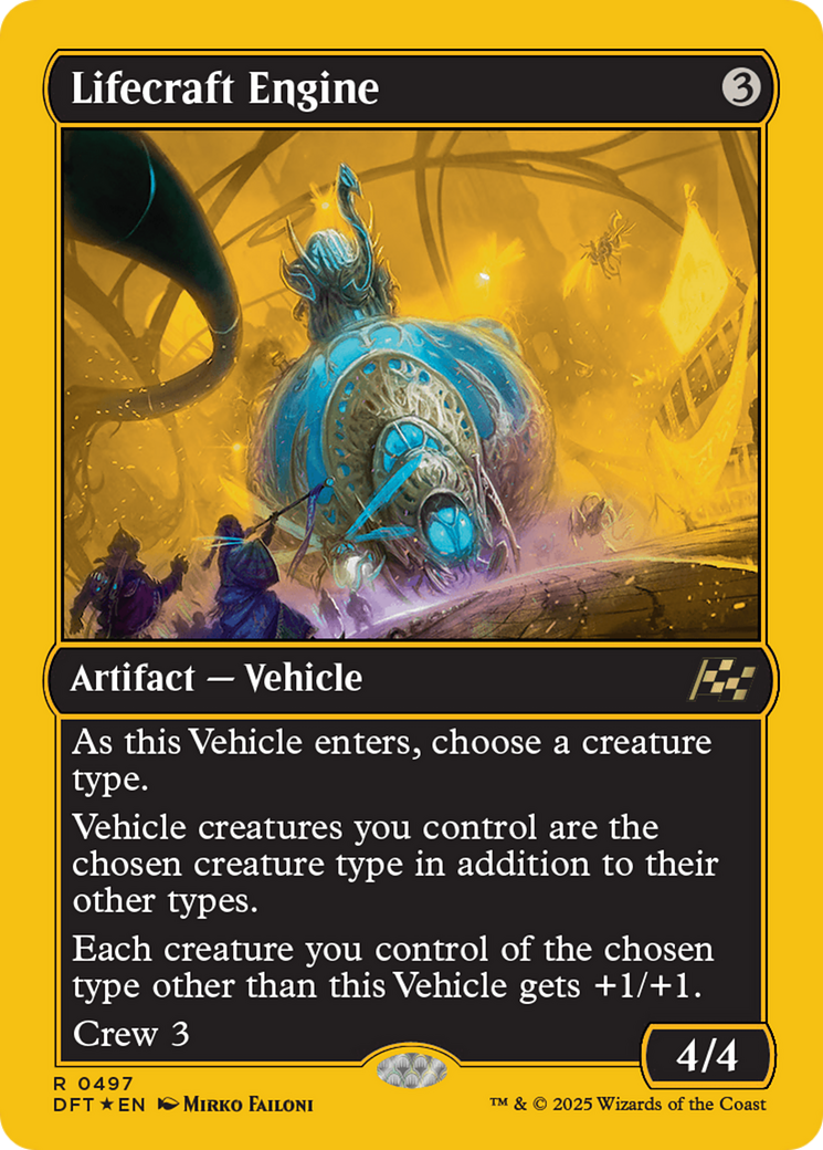 Lifecraft Engine (First-Place Foil) [Aetherdrift] | Game Master's Emporium (The New GME)