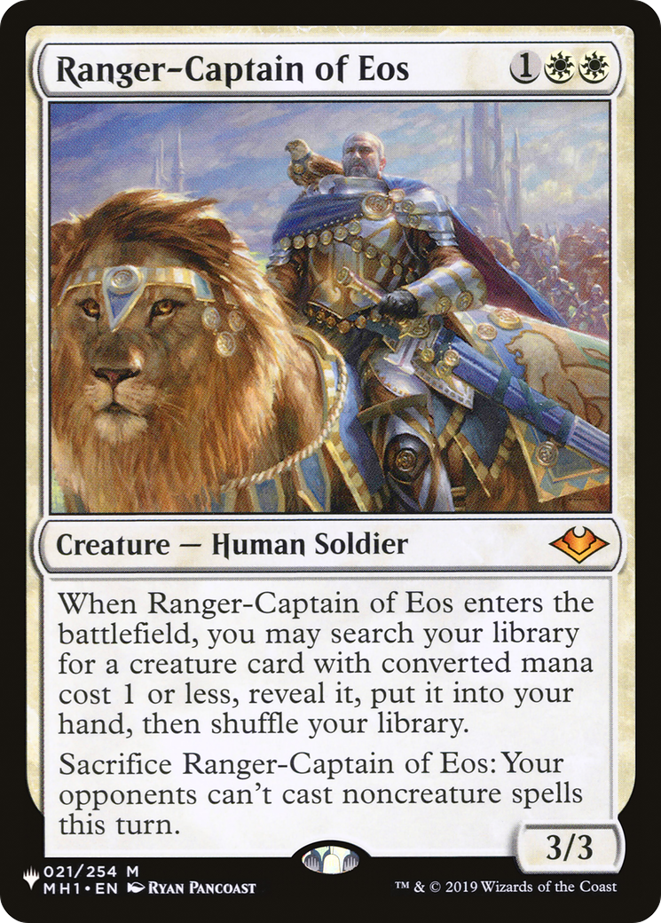 Ranger-Captain of Eos [The List] | Game Master's Emporium (The New GME)