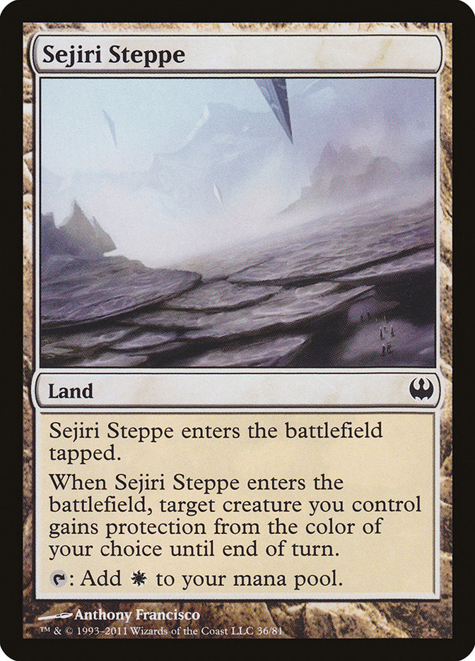 Sejiri Steppe [Duel Decks: Knights vs. Dragons] | Game Master's Emporium (The New GME)