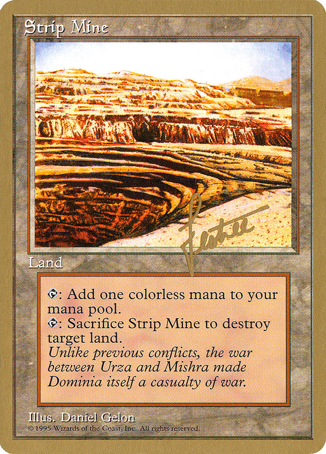 Strip Mine (Bertrand Lestree) [Pro Tour Collector Set] | Game Master's Emporium (The New GME)