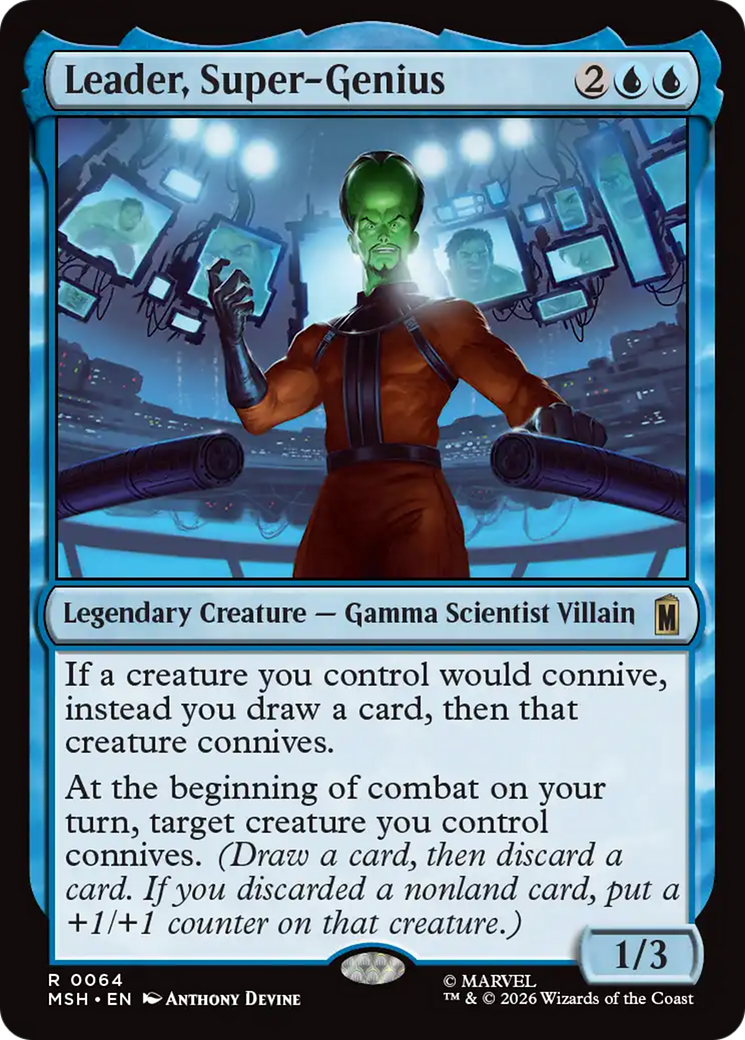 Leader, Super-Genius [Marvel Super Heroes] | Game Master's Emporium (The New GME)