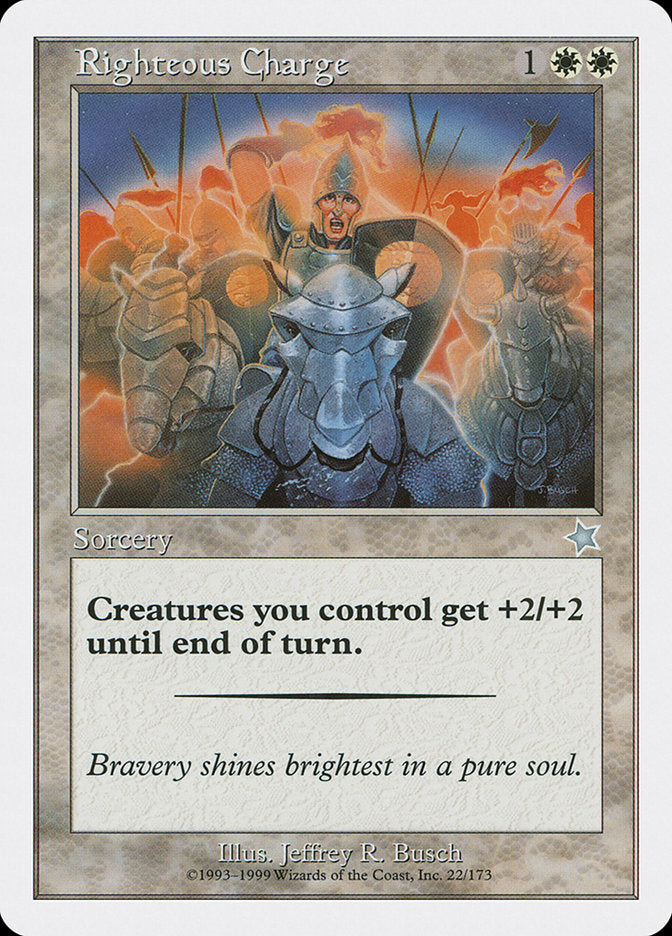Righteous Charge [Starter 1999] | Game Master's Emporium (The New GME)