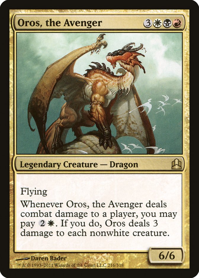 Oros, the Avenger [Commander 2011] | Game Master's Emporium (The New GME)