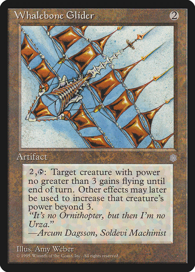 Whalebone Glider [Ice Age] | Game Master's Emporium (The New GME)