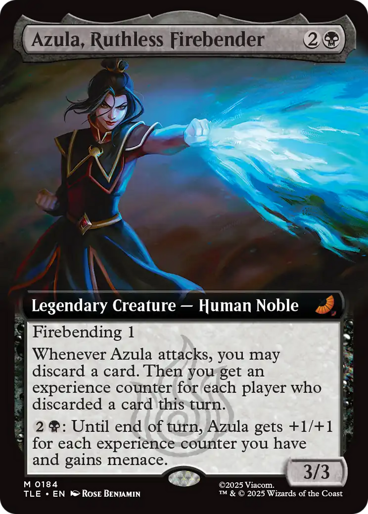 Azula, Ruthless Firebender (Extended Art) [Avatar: The Last Airbender: Eternal-Legal] | Game Master's Emporium (The New GME)