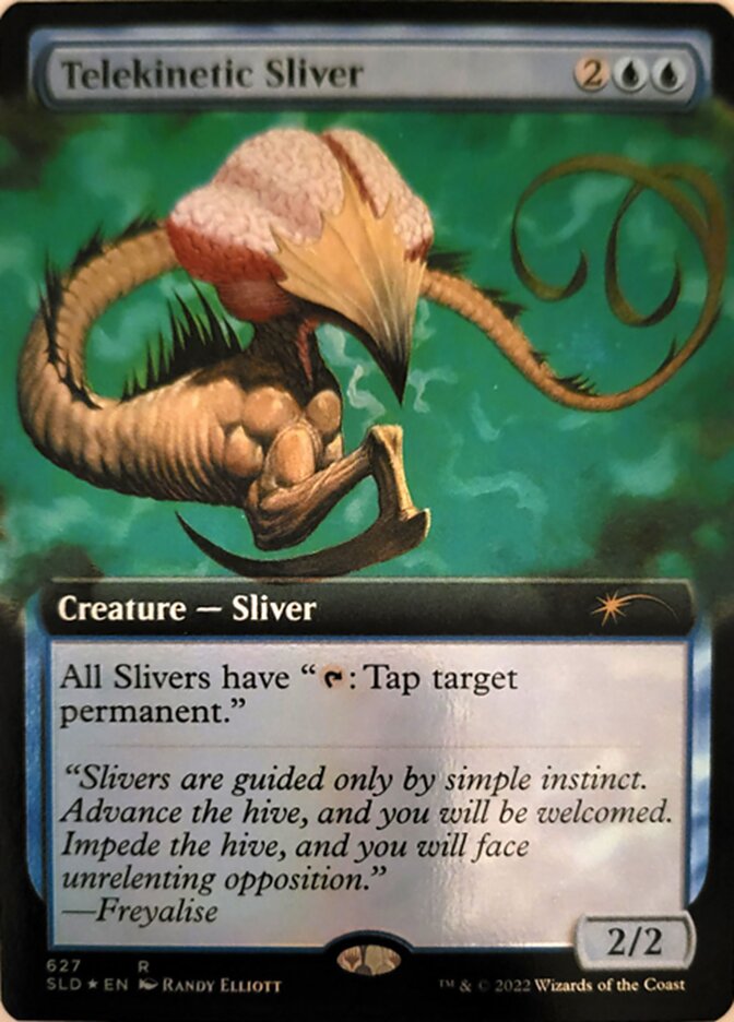 Telekinetic Sliver (Extended Art) [Secret Lair Drop Promos] | Game Master's Emporium (The New GME)