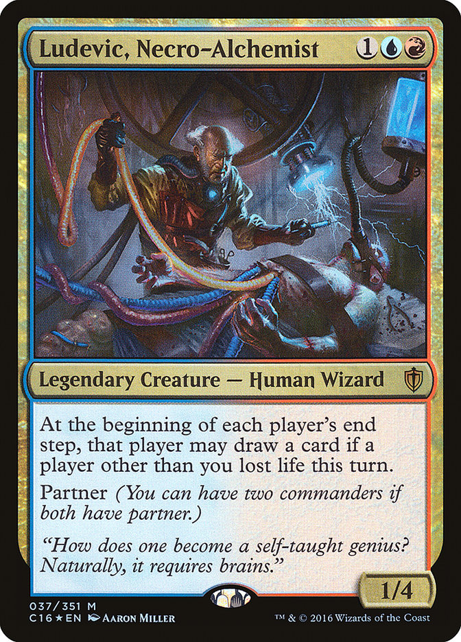 Ludevic, Necro-Alchemist [Commander 2016] | Game Master's Emporium (The New GME)