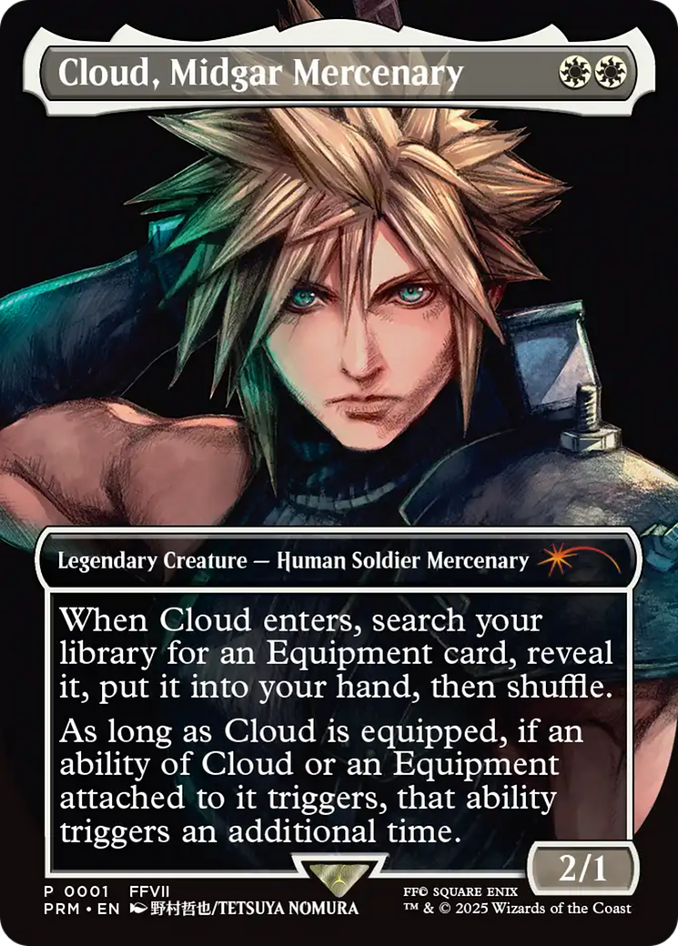 Cloud, Midgar Mercenary [Pro Tour Promos] | Game Master's Emporium (The New GME)
