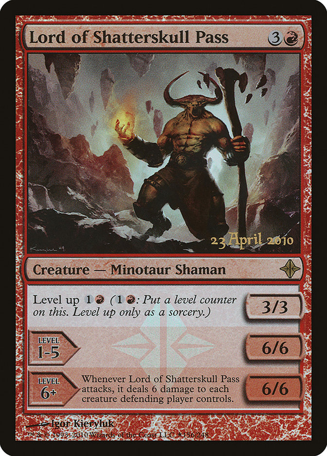Lord of Shatterskull Pass [Rise of the Eldrazi Prerelease Promos] | Game Master's Emporium (The New GME)