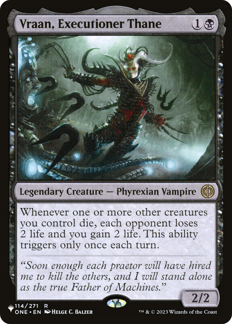 Vraan, Executioner Thane [The List] | Game Master's Emporium (The New GME)