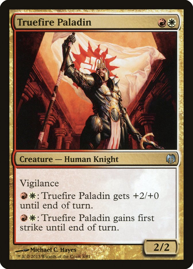 Truefire Paladin [Duel Decks: Heroes vs. Monsters] | Game Master's Emporium (The New GME)