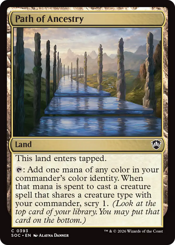 Path of Ancestry [Secrets of Strixhaven Commander] | Game Master's Emporium (The New GME)