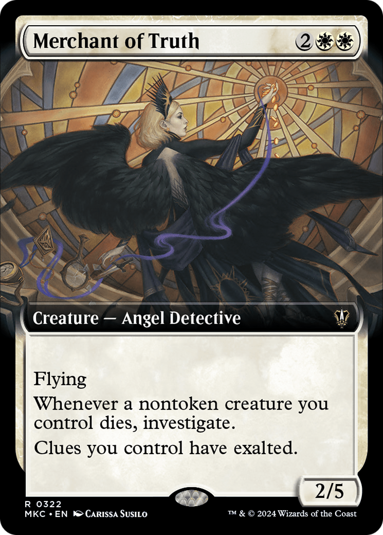 Merchant of Truth (Extended Art) [Murders at Karlov Manor Commander] | Game Master's Emporium (The New GME)