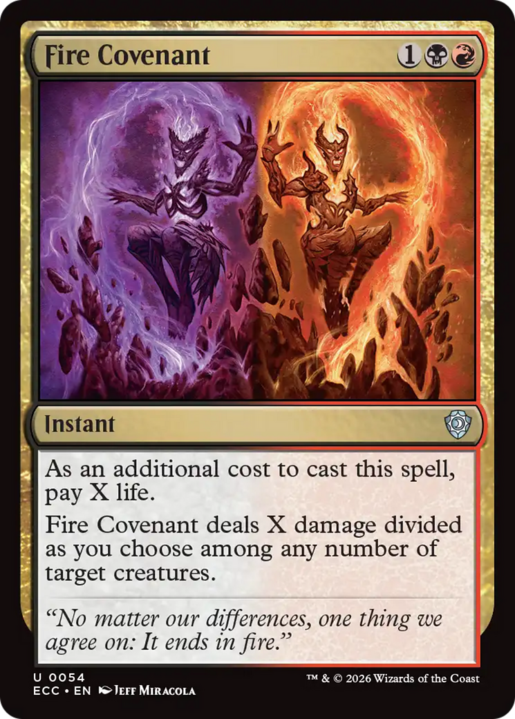 Fire Covenant [Lorwyn Eclipsed Commander] | Game Master's Emporium (The New GME)