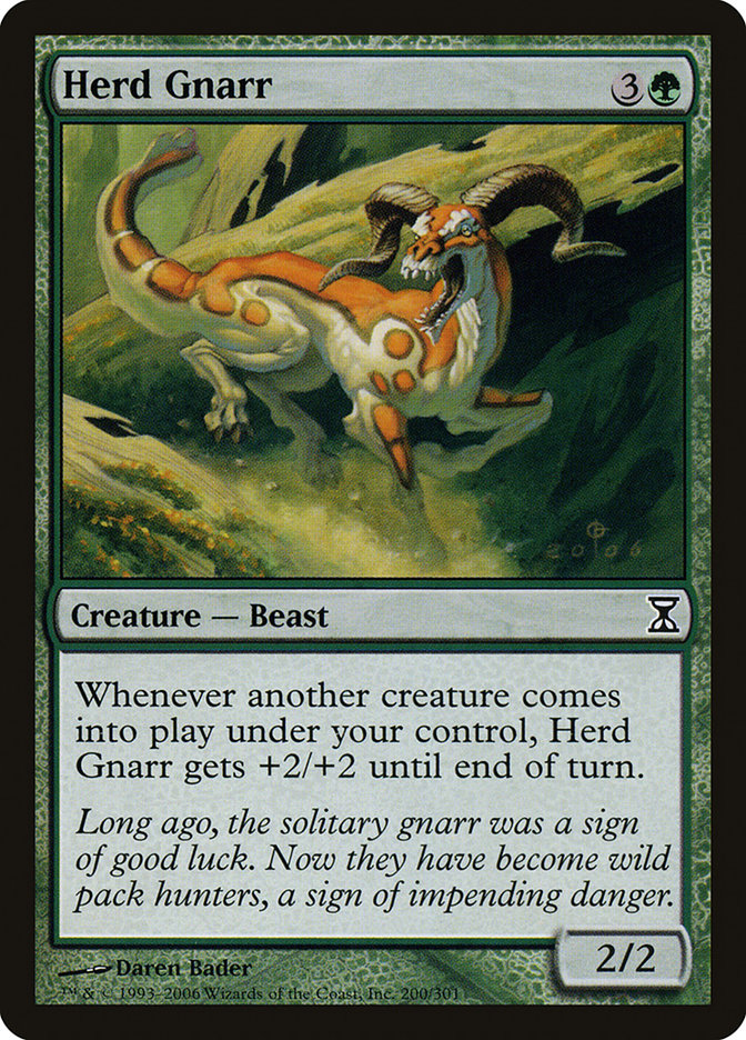 Herd Gnarr [Time Spiral] | Game Master's Emporium (The New GME)