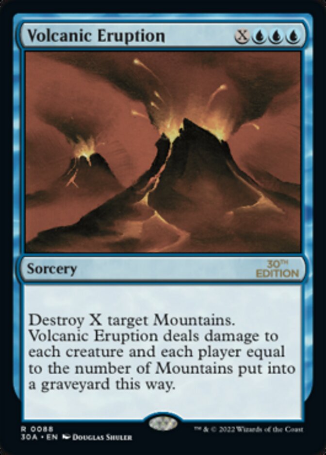 Volcanic Eruption [30th Anniversary Edition] | Game Master's Emporium (The New GME)
