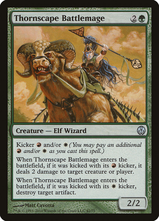 Thornscape Battlemage [Duel Decks: Phyrexia vs. the Coalition] | Game Master's Emporium (The New GME)