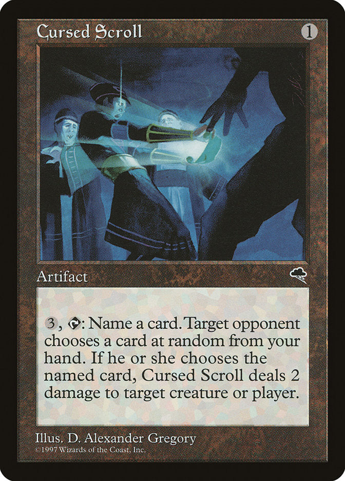 Cursed Scroll [Tempest] | Game Master's Emporium (The New GME)